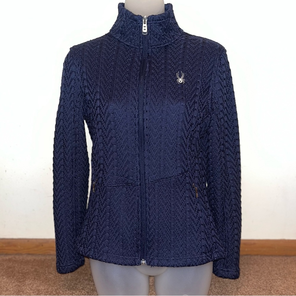 Spyder Cable Knit zip up jacket